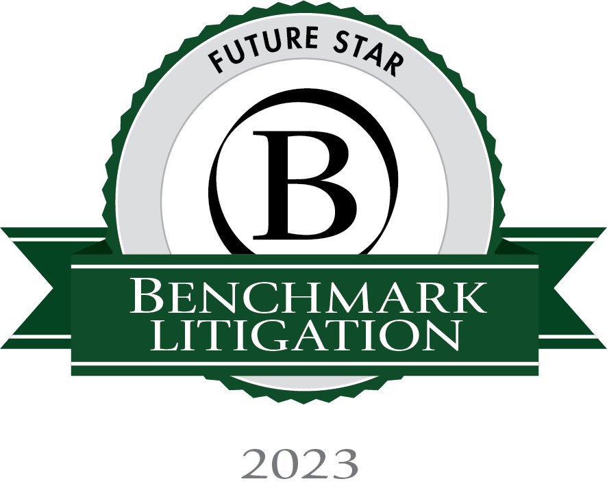 Benchmark Litigation Future Star Badge