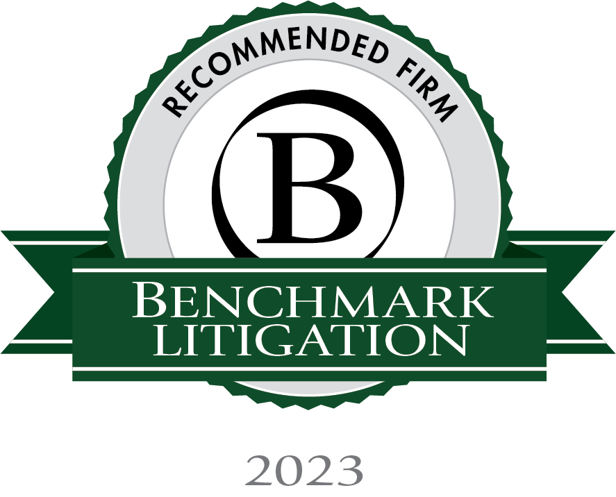 Benchmark Litigation Recommended Firm Badge