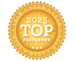 top performer badge 2025 LCLD